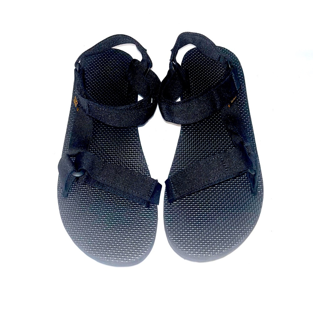 Men’s never used black Tevas